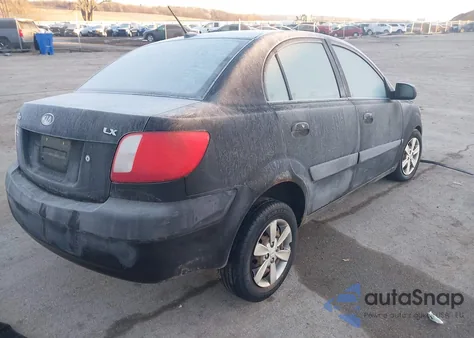 2009 Kia Rio Lx z USA, uszkodzony, nr VIN KNADE223696505411